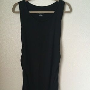 Black maternity dress